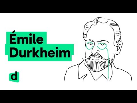 ÉMILE DURKHEIM | QUER QUE DESENHE | MAPA MENTAL | DESCOMPLICA